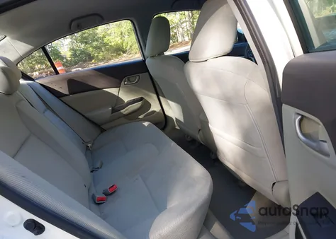 2012 Honda Civic Lx из США, поврежденный, VIN 2HGFB2F54CH574492